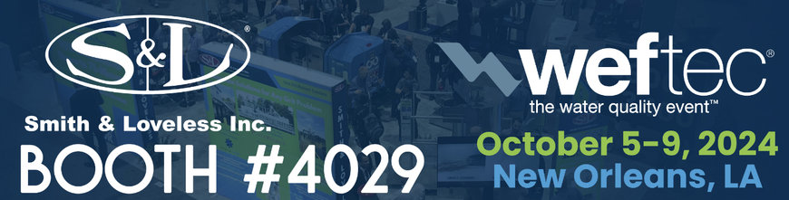 Smith & Loveless to Showcase the Future of Water Innovation at WEFTEC 2024